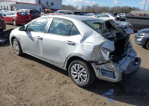 2019 Toyota Corolla Le from USA, damaged, VIN 2T1BURHE0KC206736